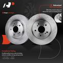 Front Disc Brake Rotors & Ceramic Brake Pads for Honda CR-V 2007-2016 Acura RDX