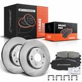 Front Disc Brake Rotors & Ceramic Brake Pads for 1994 GMC Sonoma