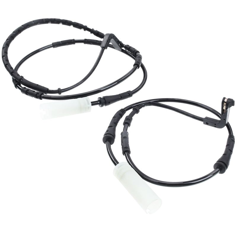 2 Pcs Front & Rear Disc Brake Pad Wear Sensor for BMW 325i 328i 2007-2008 330i