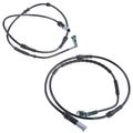 2 Pcs Front & Rear Disc Brake Pad Wear Sensor for 2008 BMW 750Li