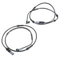 2 Pcs Front & Rear Disc Brake Pad Wear Sensor for 2008 BMW 750Li