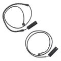 2 Pcs Disc Brake Pad Wear Sensor for BMW 318i 92-98 323i 325i 328i