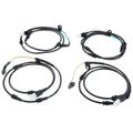 4 Pcs Front & Rear Disc Brake Pad Wear Sensor for Land Rover LR3 05-06 4.0L 4.4L