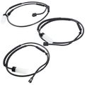 3 Pcs Front & Rear Disc Brake Pad Wear Sensor for 2015 Mini Cooper Paceman