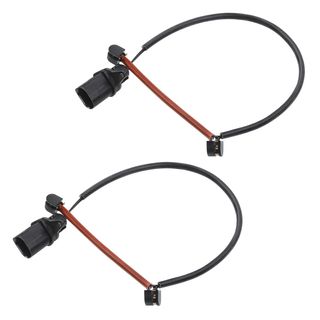 2 Pcs Front Disc Brake Pad Wear Sensor for Audi A6 A7 A8 Quattro with Ceramic Brakes