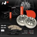 6 Pcs Front Disc Brake Rotors & Ceramic Brake Pads for Dodge B2500 B3500 Ram