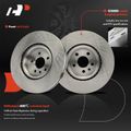 6 Pcs Front Disc Brake Rotors & Ceramic Brake Pads for 2010 Volvo XC70