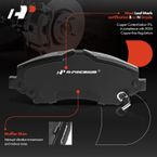 8 Pcs Front Disc Brake Rotor & Brake Pad + Brake Caliper for Dodge Journey 09-12