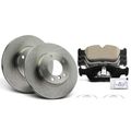 6 Pcs Front Disc Brake Rotors & Ceramic Brake Pads for BMW E36 E46 318i 323Ci Z3