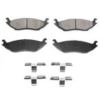 Rear Disc Brake Rotors & Ceramic Brake Pads for Dodge Ram 1500 2005-2010