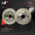 12 Pcs Front & Rear Disc Brake Rotors & Brake Pads for 2012 BMW 528i xDrive