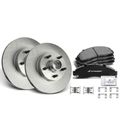 6 Pcs Front Disc Brake Rotors & Ceramic Brake Pads for 2000 Mercury Mountaineer