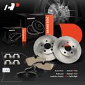 6 Pcs Front Disc Brake Rotors & Ceramic Brake Pads for 2021 BMW i3