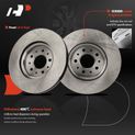 6 Pcs Front Disc Brake Rotors & Ceramic Brake Pads for 2017 Buick LaCrosse