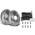 Front Disc Brake Rotors & Ceramic Brake Pads for 1995 Eagle Talon