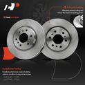 6 Pcs Front Disc Brake Rotors & Ceramic Brake Pads for 2009 Chevrolet Uplander