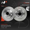 6 Pcs Front Disc Brake Rotors & Ceramic Brake Pads for 2013 Chevrolet Impala