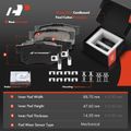 Rear Disc Brake Rotors & Ceramic Brake Pads for Honda Civic 04-05 Accord 98-02