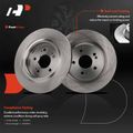 12 Pcs Front & Rear Disc Brake Rotors & Brake Pads for 2021 Honda Odyssey