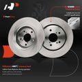 12 Pcs Front & Rear Disc Brake Rotors & Brake Pads for 2021 Honda Odyssey