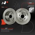 12 Pcs Front & Rear Disc Brake Rotors & Ceramic Brake Pads for 2015 Honda Odyssey