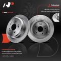 8 Pcs Rear Disc Brake Rotor & Ceramic Pads + Brake Caliper for Honda CR-V Acura RDX