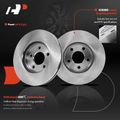 Front Disc Brake Rotors & Ceramic Brake Pads for Dodge Neon Plymouth Neon