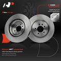 12 Pcs Front & Rear Disc Brake Rotors & Ceramic Brake Pads for 2006 Land Rover Range Rover Sport