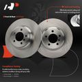 12 Pcs Front & Rear Disc Brake Rotors & Ceramic Brake Pads for 2006 BMW 760i