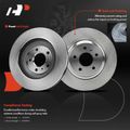 12 Pcs Front & Rear Disc Brake Rotors & Ceramic Brake Pads for Buick Lucerne