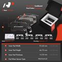 8 Pcs Rear Disc Brake Rotor & Pad + Hub Bearing for Acura TSX 09-14 Honda Accord