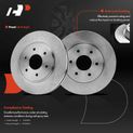 6 Pcs Front Disc Brake Rotors & Ceramic Brake Pads for 2010 Suzuki Equator