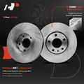 12 Pcs Front & Rear Disc Brake Rotors & Ceramic Brake Pads for 2004 Volkswagen Passat