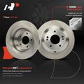 12 Pcs Front & Rear Disc Brake Rotors & Ceramic Brake Pads for 2015 Kia Sedona