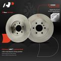 12 Pcs Front & Rear Disc Brake Rotors & Ceramic Brake Pads for 2008 Pontiac Montana