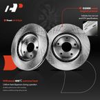 Front Disc Brake Rotors for Dodge Journey 2012-2020 Chrysler Town & Country Ram