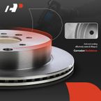 Front Disc Brake Rotors for Dodge Journey 2012-2020 Chrysler Town & Country Ram