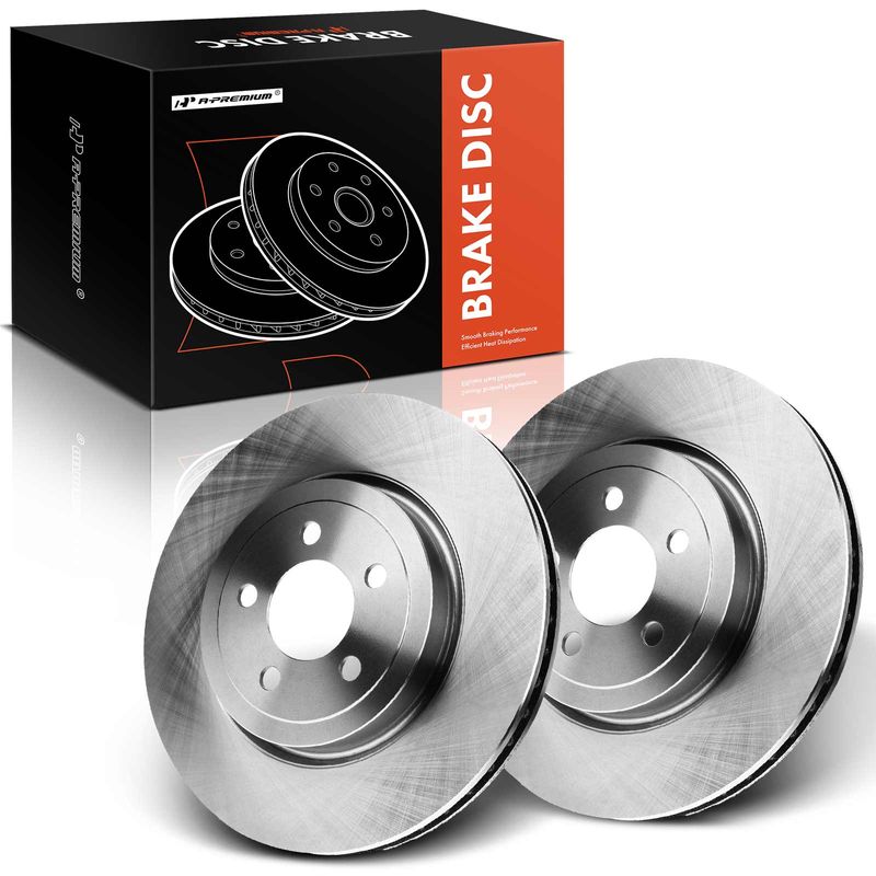 Front Disc Brake Rotors for 2017 Dodge Charger