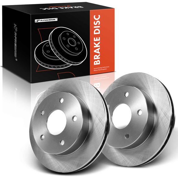 Front Disc Brake Rotors for Dodge Ram 1500 2000-2001 3.9L 5.2L 5.9L 304mm