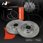 Front Disc Brake Rotors for Dodge SX 2.0 2003-2005 Chrysler Plymouth Neon