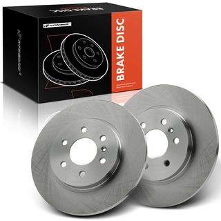 2 Pcs Rear Disc Brake Rotors for Chevrolet Uplander 06-09 Buick Pontiac Saturn