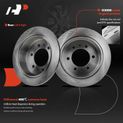 Rear Disc Brake Rotors for 2007 Hummer H3