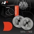 2 Pcs Front Disc Brake Rotors for 2021 Cadillac XT6