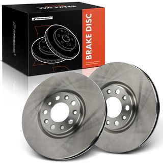 2 Pcs Front Disc Brake Rotors for Jeep Compass 17-22 Renegade Chrysler 200 Dodge