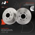 2 Pcs Rear Disc Brake Rotors for 2007 Ford F-150