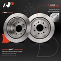 2 Pcs Rear Disc Brake Rotors for 2007 Ford F-150