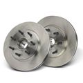 2 Pcs Front Disc Brake Rotors for 2007 Lincoln Mark LT