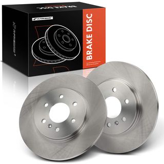 2 Pcs Rear Disc Brake Rotors for Buick Terraza Chevrolet Uplander Pontiac Saturn