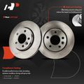 2 Pcs Rear Disc Brake Rotors for 2016 Volkswagen Transporter