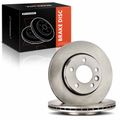 2 Pcs Rear Disc Brake Rotors for 2016 Volkswagen Transporter